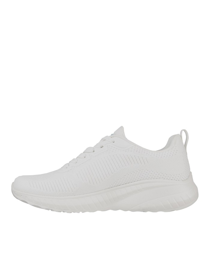 ZAPATILLAS CORDONES SKECHERS BOBS Sport Squad Chaos- Face Off 117209 BLANCO