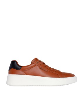 ZAPATILLAS CASUAL CON CORDONES SKECHERS Court Break - Suit Sneaker MARRÓN