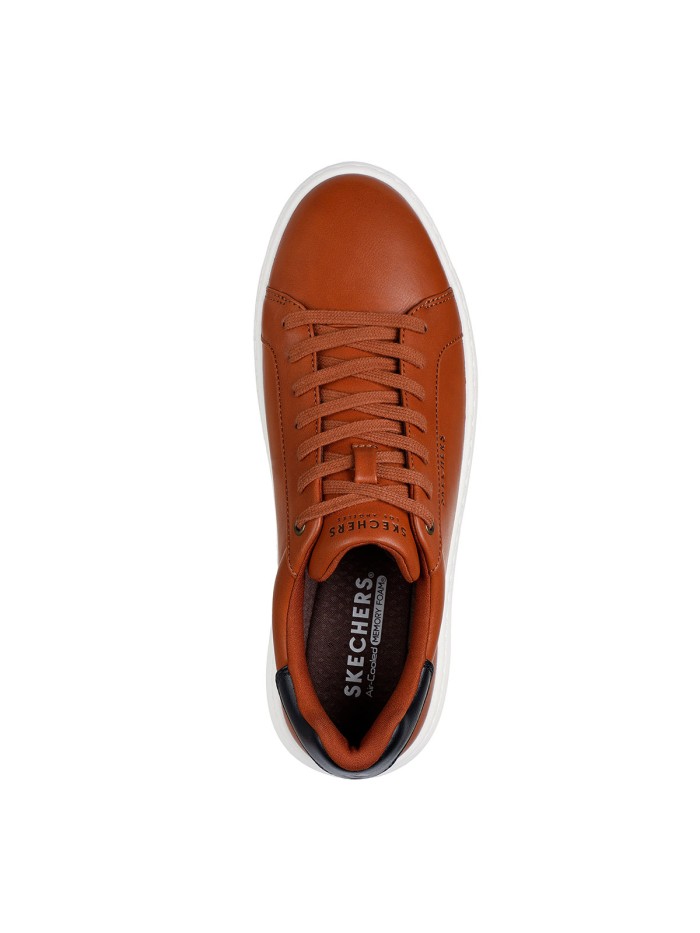 ZAPATILLAS CASUAL CON CORDONES SKECHERS Court Break - Suit Sneaker MARRÓN