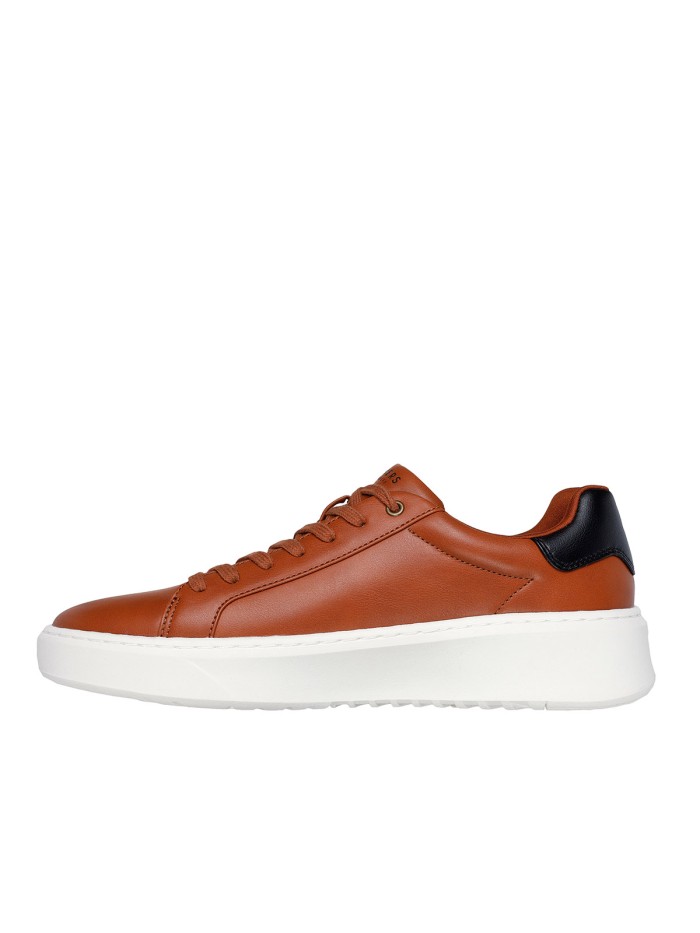 ZAPATILLAS CASUAL CON CORDONES SKECHERS Court Break - Suit Sneaker MARRÓN