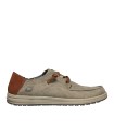 ZAPATILLAS CASUAL CABALLERO SKECHERS Relaxed Fit: Melson - Planon 210116 TAUPE