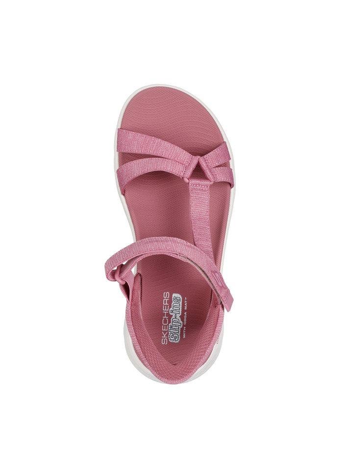 SANDALIAS Skechers Slip-ins: GO WALK Flex Sandal - Illuminate 141481 ROSA