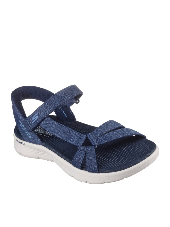 SANDALIAS Skechers Slip-ins: GO WALK Flex Sandal - Illuminate 141481 MARINO