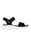 SANDALIAS DE MUJER Skechers 119804 Black Slip-Ins Low Wedge