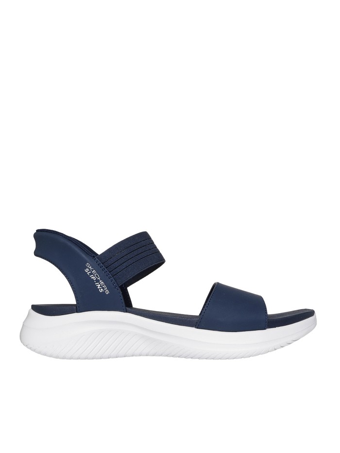 SANDALIAS DE MUJER Skechers 119804 MARINO Slip-Ins Low Wedge