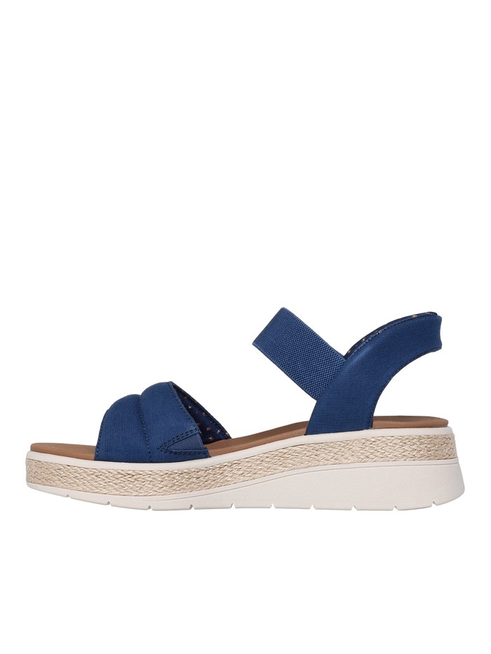SANDALIAS DE MUJER Skechers Slip-ins: BOBS Sun Ray 114413 MARINO