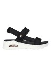 SANDALIAS DE MUJER CON CÁMARA DE AIRE SKECHERS Uno - Summer Stand2 119813 NEGRO