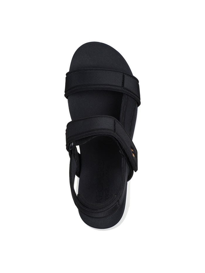 SANDALIAS DE MUJER CON CÁMARA DE AIRE SKECHERS Uno - Summer Stand2 119813 NEGRO