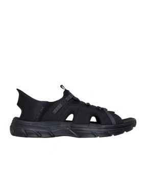SANDALIAS CÓMODAS Y RESISTENTES SLIP-INS RF: REVOLTED - MERRICK 205181 SKECHERS NEGRO
