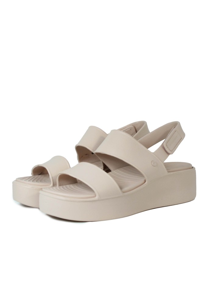 SANDALIAS CON PLATAFORMA MÁXIMO CONFORT FOAMIES: ARCH FIT UPBEAT - SUNRISE 111257 SKECHERS ROSA