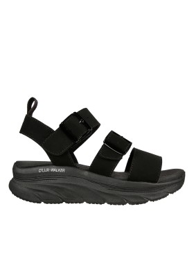 SANDALIAS Skechers Relaxed Fit: D'Lux Walker - Retro Cosmos 119234 NEGRO