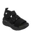 SANDALIAS Skechers Relaxed Fit: D'Lux Walker - Retro Cosmos 119234 NEGRO