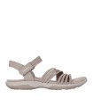 SANDALIAS ELÁSTICAS SKECHERS Reggae Slim - Coffee Run 163573 TAUPE