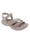 SANDALIAS ELÁSTICAS SKECHERS Reggae Slim - Coffee Run 163573 TAUPE
