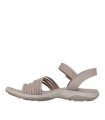 SANDALIAS ELÁSTICAS SKECHERS Reggae Slim - Coffee Run 163573 TAUPE
