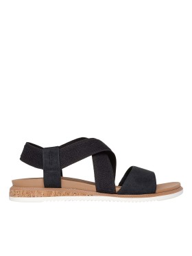 SANDALIAS DEPORTIVAS SKECHERS BOBS Desert Kiss Low 114705 NEGRO