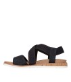 SANDALIAS DEPORTIVAS SKECHERS BOBS Desert Kiss Low 114705 NEGRO