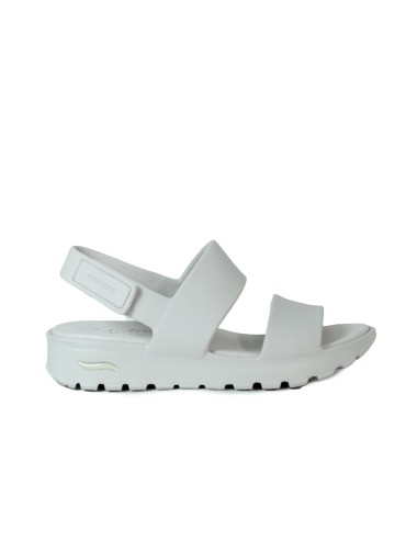 SANDALIA ESTILOSA CON PLATAFORMA FOAMIS: ARCH FIT FOOTSTEPS - DAY DREAM GRIS 111380 SKECHERS GRIS