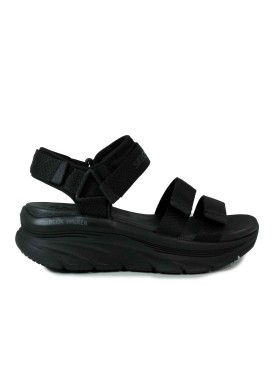 SANDALIA CÓMODA Y EN TENDENCIA LUXE FOAM 119828 SKECHERS NEGRA