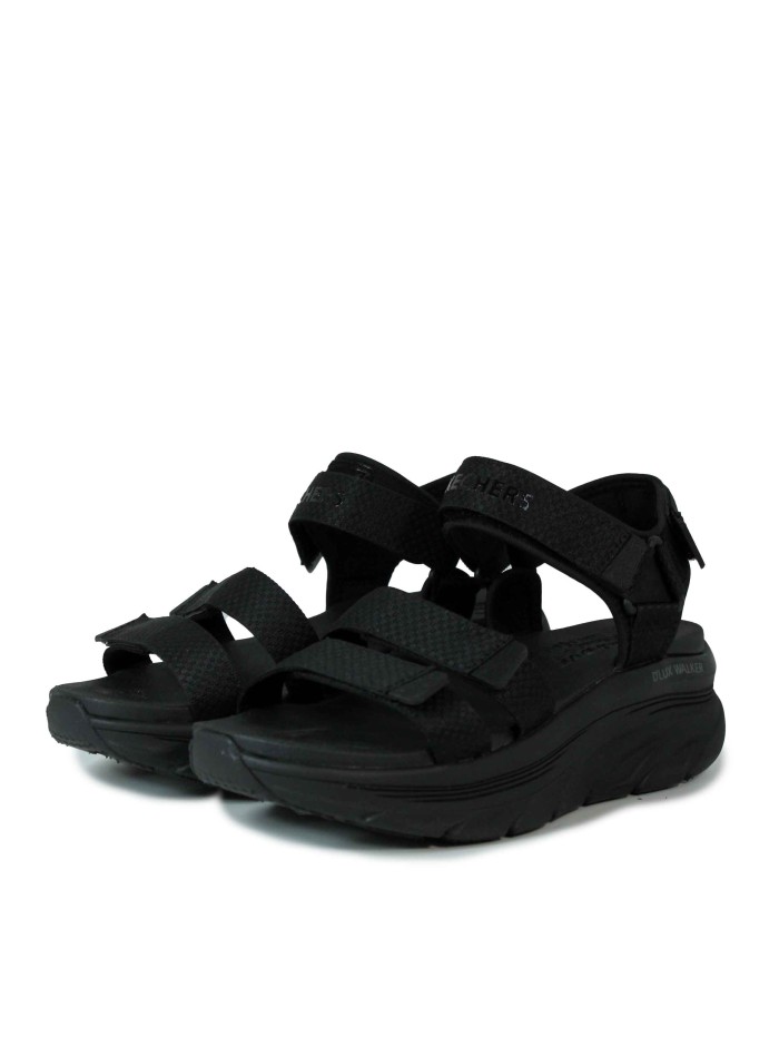 SANDALIA CÓMODA Y EN TENDENCIA LUXE FOAM 119828 SKECHERS NEGRA