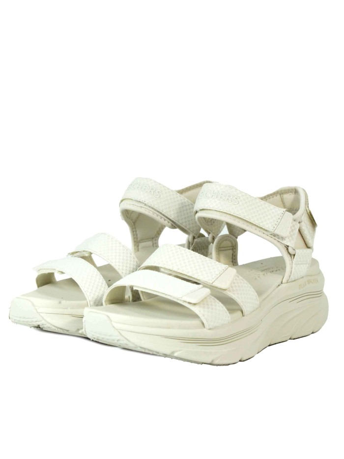 SANDALIA CÓMODA Y EN TENDENCIA LUXE FOAM 119828 SKECHERS BEIGE