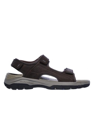 SANDALIAS CÓMODAS Y RESISTENTES RELAXED FIT: TRESMEN 204105 SKECHERS MARRON