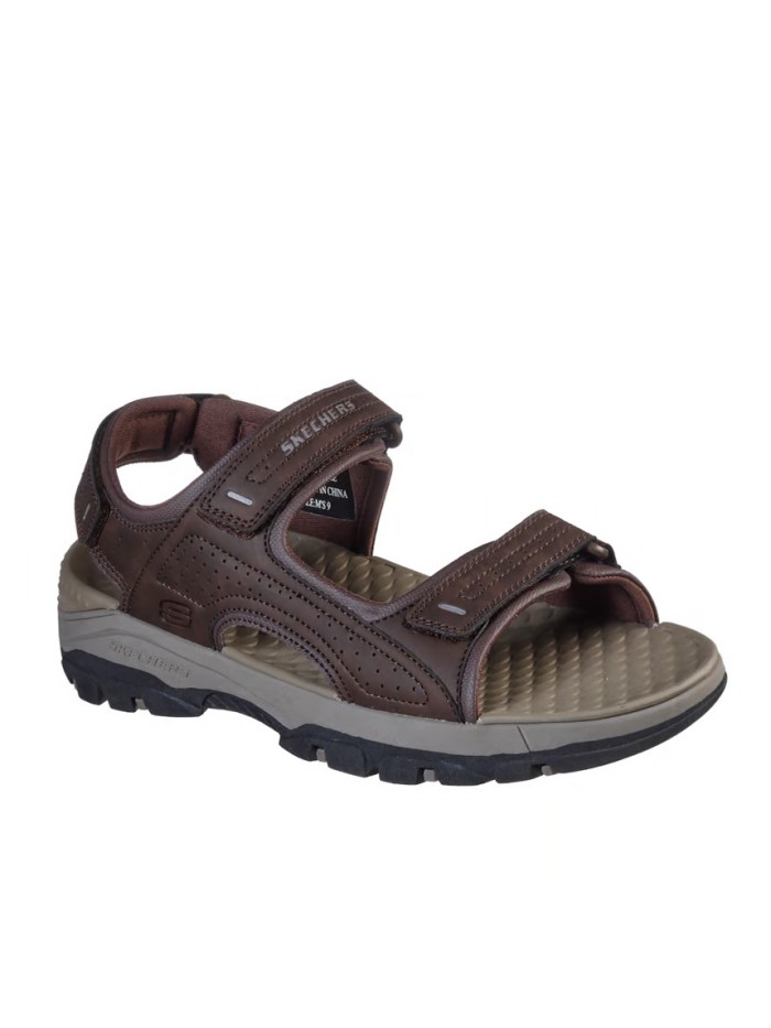 SANDALIAS CÓMODAS Y RESISTENTES RELAXED FIT: TRESMEN 204105 SKECHERS MARRON