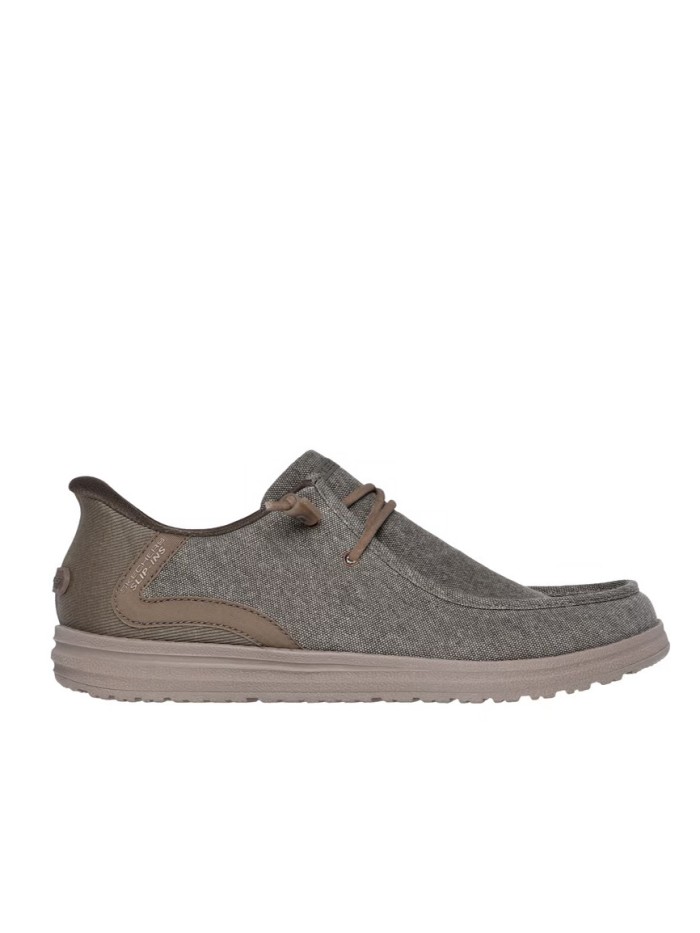 ZAPATOS TIPO MOCASÍN MÁXIMO CONFORT SLIP-INS RELAXED FIT: MELSN - CORONADO 210959 SKECHERS KAKI
