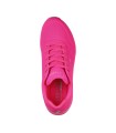 ZAPATILLAS DE CORDONES CON CAMARA DE AIRE SKECHERS Uno - Night Shades ROSA