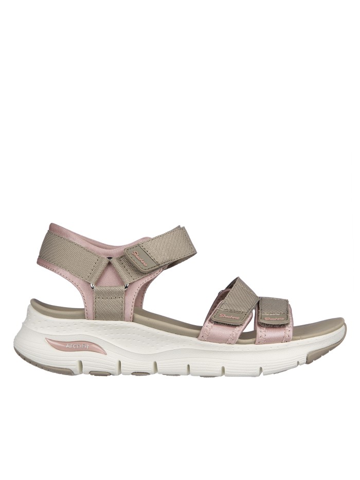 SANDALIAS DE VELCROS SKECHERS Arch Fit - Fresh Bloom 119305 ROSA