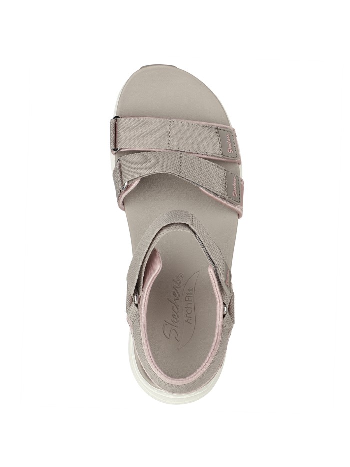 SANDALIAS DE VELCROS SKECHERS Arch Fit - Fresh Bloom 119305 ROSA