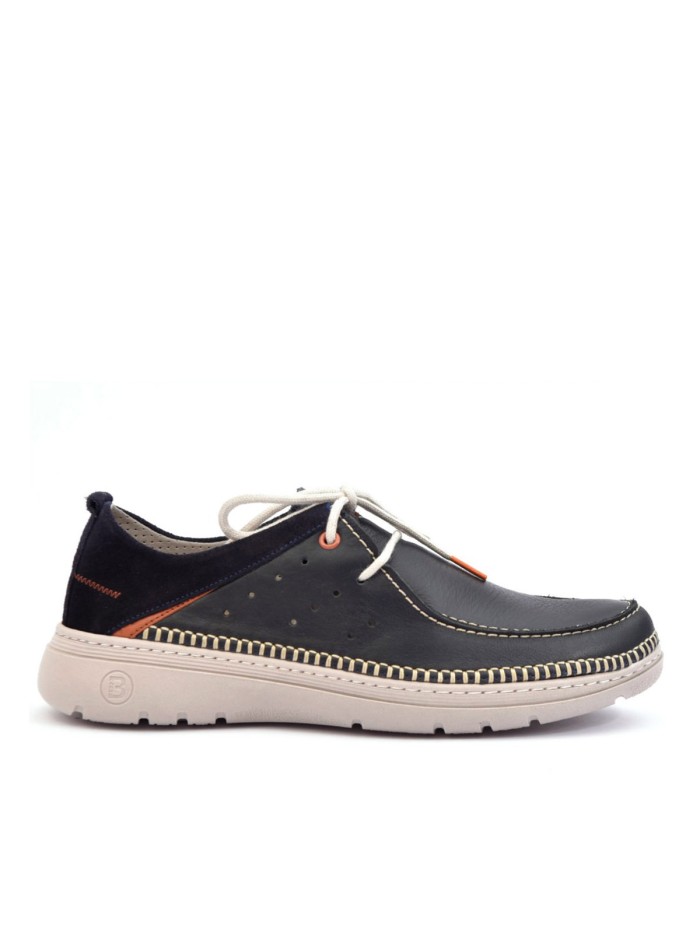 ZAPATO CASUAL ULTRALIGERO PARA HOMBRE BAERCHI SEVILLA 1081 MARINO