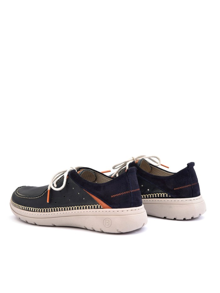 ZAPATO CASUAL ULTRALIGERO PARA HOMBRE BAERCHI SEVILLA 1081 MARINO