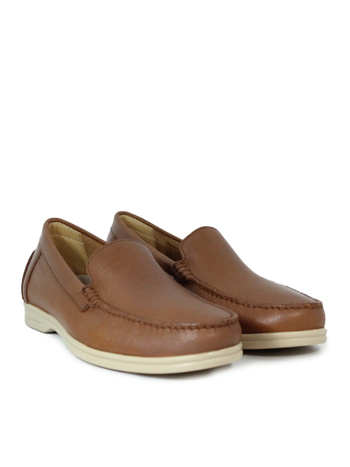 MOCASÍN CASUAL PARA HOMBRE EN PIEL BAERCHI MISISIPPI ORGAO 5510 CUERO