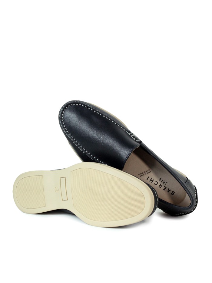 MOCASINES DE PIEL PARA HOMBRE MARINO BAERCHI MISISIPPI ORGAO 5510