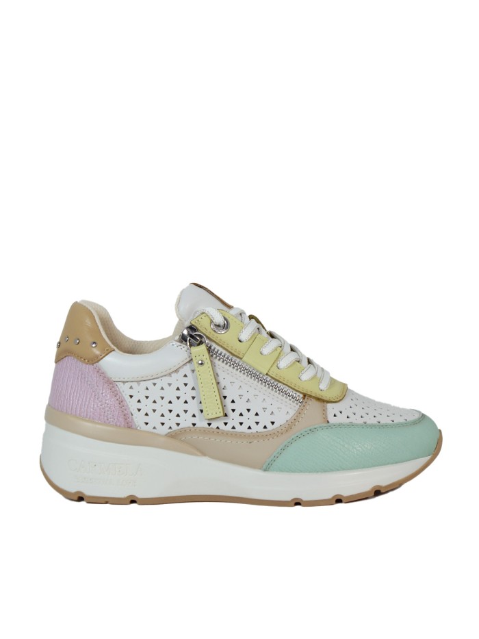 ZAPATILLAS CASUAL DE PIEL CARMELA 16228105 AQUA