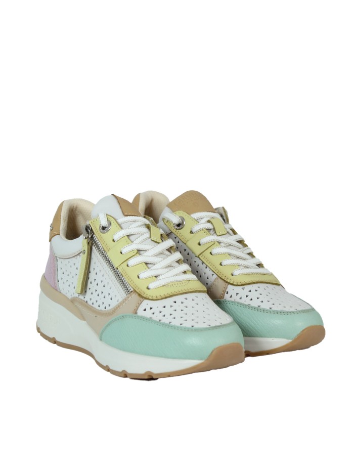 ZAPATILLAS CASUAL DE PIEL CARMELA 16228105 AQUA