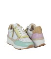 ZAPATILLAS CASUAL DE PIEL CARMELA 16228105 AQUA