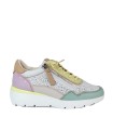 ZAPATILLAS URBANAS DE PIEL COMBINADAS CARMELA 16227406 AQUA