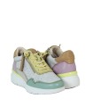 ZAPATILLAS URBANAS DE PIEL COMBINADAS CARMELA 16227406 AQUA