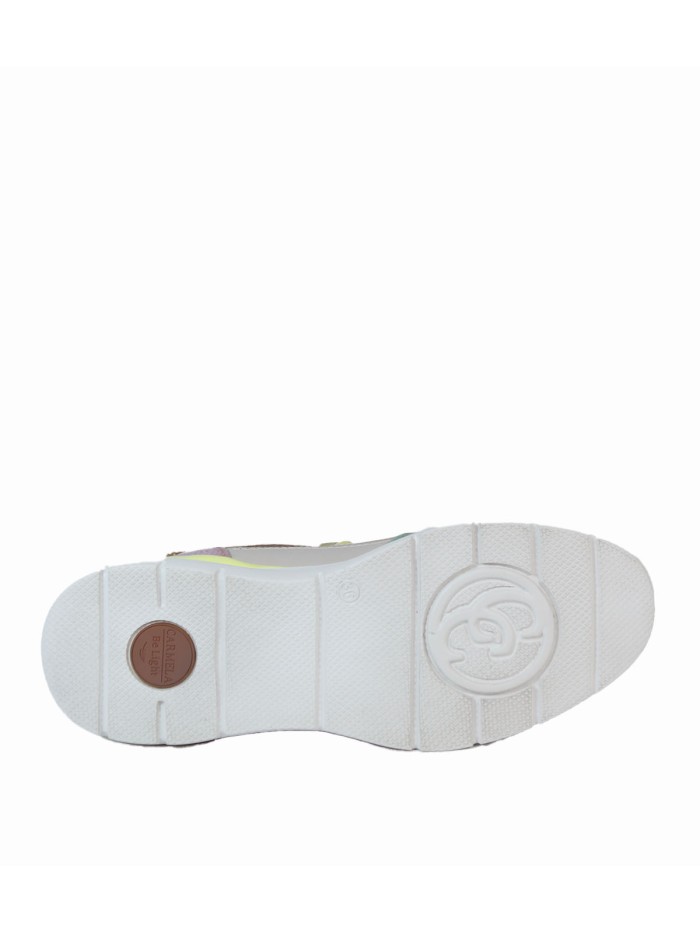 ZAPATILLAS URBANAS DE PIEL COMBINADAS CARMELA 16227406 AQUA