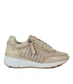 ZAPATILLAS CALADAS DE PIEL CARMELA 16232602 BEIGE