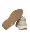 ZAPATILLAS CALADAS DE PIEL CARMELA 16232602 BEIGE