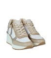 ZAPATILLAS DE CUÑA EN PIEL CARMELA 16226602 BEIGE