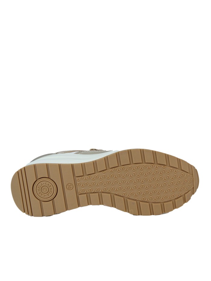 ZAPATILLAS DE CUÑA EN PIEL CARMELA 16226602 BEIGE