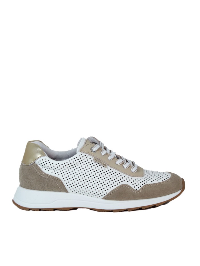 ZAPATILLAS CALADAS DE ESTILO CASUAL CARMELA 16215102 BEIGE