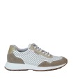 ZAPATILLAS CALADAS DE ESTILO CASUAL CARMELA 16215102 BEIGE