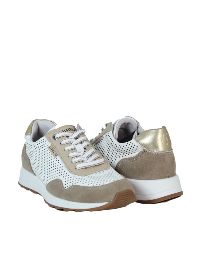 ZAPATILLAS CALADAS DE ESTILO CASUAL CARMELA 16215102 BEIGE