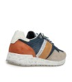 ZAPATILLAS CETTI DE HOMBRE EN PIEL Y TEXTIL C1370 MARINO