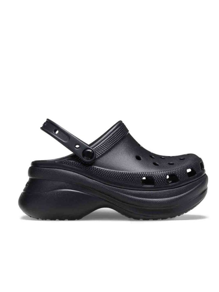 ZUECOS DE MUJER CON PLATAFORMA CLASSIC BAE CLOG W 206302 CROCS NEGROS
